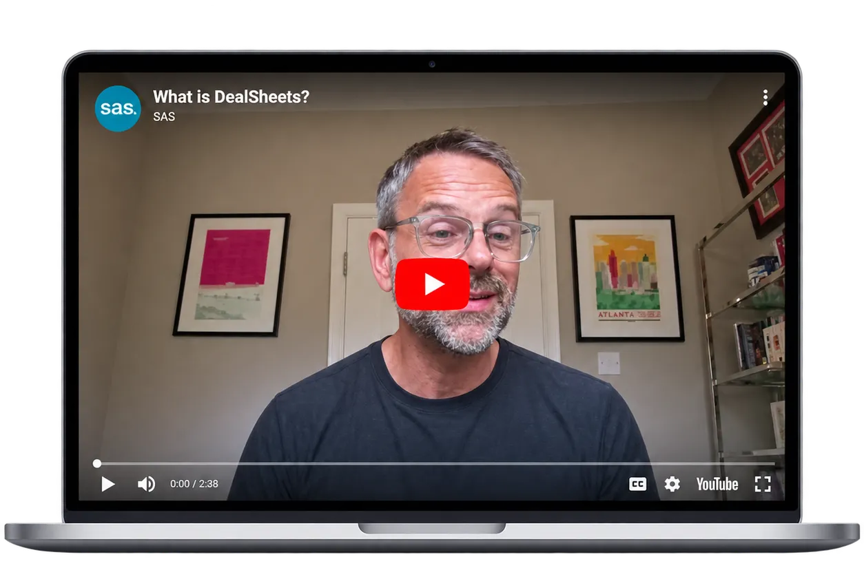 Dealsheets explained